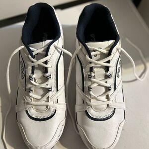 Fila Men's White Leather Sneakers